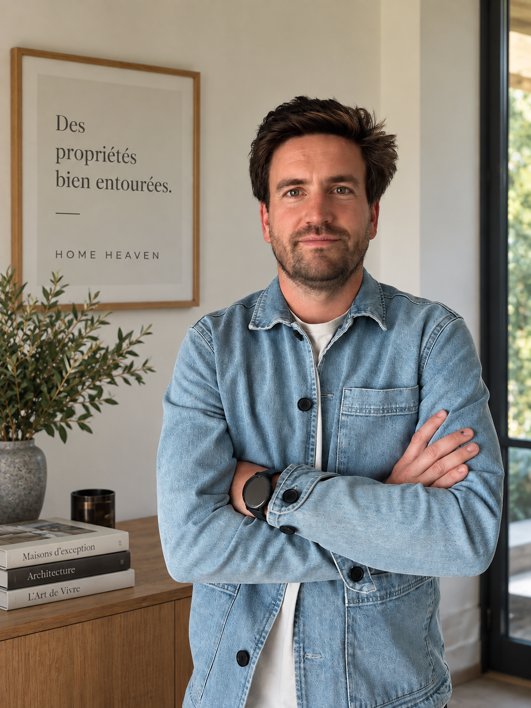 Portrait de Maxime Lévêque, fondateur de Home Heaven
